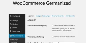 Use the free plugin Germanized to run WooCommerce in Germany. Benefit from extensive functions tailor-made for the German market and concentrate on your core business without worries.