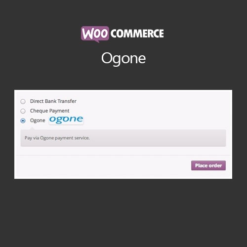 Accept multiple payment channels with Ingenico (Ogone Platform) payment services. WooCommerce Ingenico (Ogone Platform) is a gateway plugin that allows you to accept many international and local payment methods so that your customers can choose their preferred payment method