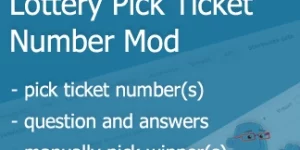 pick ticket number (option to randomly assign tickets without picking numbers) option to use alphabet partitioning for tickets (A1…A100