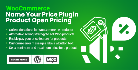 Unlock flexible pricing with WooCommerce Name Your Price (Product Open Pricing)! Empower customers to set their own prices while suggesting ideal amounts. Set minimum and maximum limits for your products. Download it from the Bevaultx at a fraction of the cost!