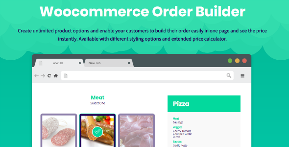 Create unlimited combo products with different options and enable your customers to build their order easily on one page and see the price instantly. Available with different styling options and extended price calculator.