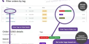 Order Tags allows a store owner to create an unlimited number of order tags that can be manually and/or automatically assigned to orders.When you have a successful eCommerce store