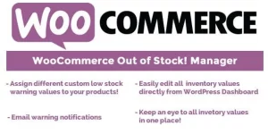 Boost your WooCommerce store with Out of Stock! Manager 4.7. Easily set custom low stock alerts for products/categories and manage inventory directly from the WordPress dashboard. Download it from Bevaultx at a fraction of the cost! Optimize your stock management today!