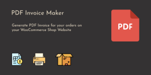 WooCommerce PDF Invoice Maker is a flexible WooCommerce Plugin make you can generate PDF Invoice for your orders on your WooCommerce Shop Website. This plugin comes with built in options that you can use to generate different style of PDF Invoice as you needed.