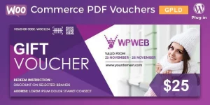 Unlock the power of WooCommerce PDF Vouchers! Create unlimited customizable vouchers for gifts