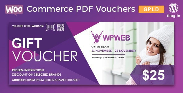 Unlock the power of WooCommerce PDF Vouchers! Create unlimited customizable vouchers for gifts