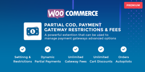 Enhance your WooCommerce store with the Partial COD Payment Gateway plugin. Available at Bevaultx