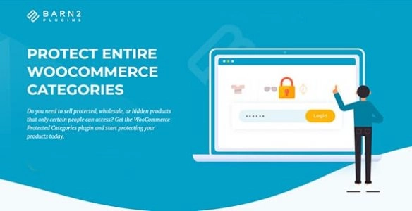 Secure your WooCommerce store with Password Protected Categories by Barn Media! Lock entire product categories