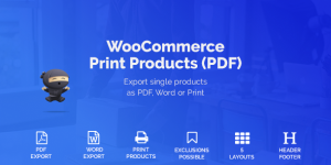 Generate print-ready PDFs for your WooCommerce products with ease. Enhance your store's professional image with customizable templates and automatic attachments.