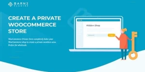 Transform your WooCommerce store into a private shopping experience with the WooCommerce Private Store plugin by Barn Media. Easily password-protect your entire shop