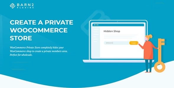 Transform your WooCommerce store into a private shopping experience with the WooCommerce Private Store plugin by Barn Media. Easily password-protect your entire shop