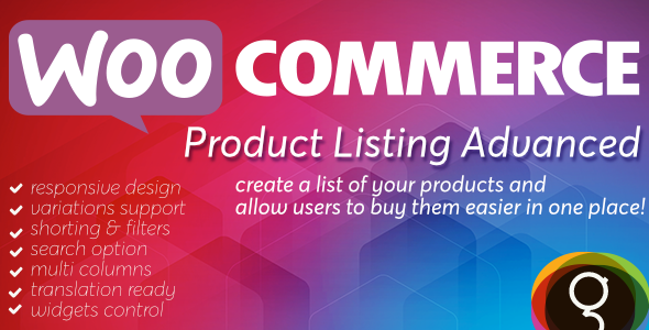 Upgrade your WooCommerce store with the Product List Advanced plugin. Customize product lists