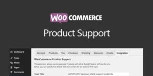 This extension gives you the ability to provide easy and painless product support via BuddyPress or bbPress. When you create or edit a product you’re given the option to associate the product with a discussion group (in BuddyPress) or forum (in bbPress). This extension can automatically create a new group…