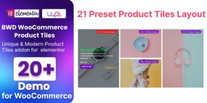 Elevate your WooCommerce store visuals with the WooCommerce Product Tiles Addon for Elementor. Enjoy stunning