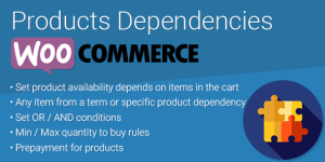 Unlock the power of WooCommerce Products Dependencies – Product Availability Rules! Create custom product availability rules to boost sales: enforce must-buy products