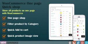 “WooCommerce One page Quick Shop” plugin is the faster and easier way to order from online shop for the customers.