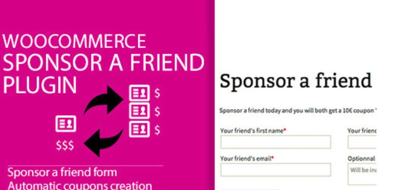 WooCommerce Sponsor a Friend is a sizeable advertising and marketing plugin that enables your clients in conformity with end-up you ambassadors.