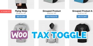 Tax Toggle for WooCommerce extension plugin allows you to easily toggle between the taxed price and the untaxed price (i.e. show prices with and without tax in WooCommerce). Tax Toggle for WooCommerce allows the customer to select whether they want to view your WooCommerce products price including tax or excluding…