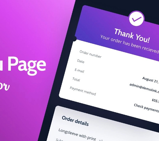 Elevate your WooCommerce experience with Thank You Pages Pro by PluginRepublic! Customize post-purchase pages to engage customers instantly