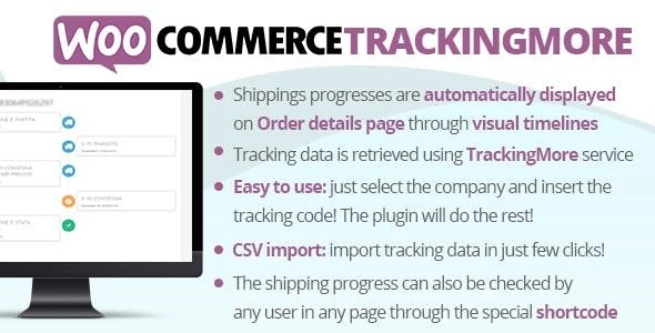 Enhance your WooCommerce store with the TrackingMore plugin! Customers can effortlessly track shipments via detailed timelines on the Orders page. Boost satisfaction and reduce inquiries. Download it from Bevaultx at a fraction of the cost today!