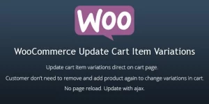 This plugin is a WooCommerce addon. You can add edit variation ajax form on cart page with this plugin. So your customer can edit product variations direct from cart page. So if customers want to change variation of cart item than they don’t need to remove and add(with perfect variations)…