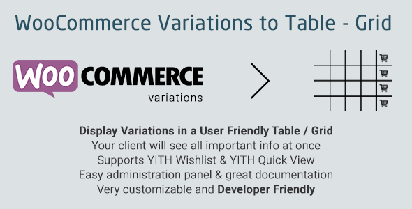 Boost sales and enhance user experience by transforming WooCommerce variations into an easy-to-navigate table or grid format. Join Bevaultx today!