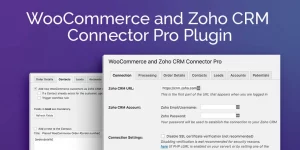 The WooCommerce and Zoho CRM Connector Pro plugin helps WooCommerce managers and webmasters transfer data between their WooCommerce stores and Zoho CRM – a customer relationship management platform that helps brands and businesses keep track of customer contacts and their interactions with the business. Add customers as contacts and/or leads…