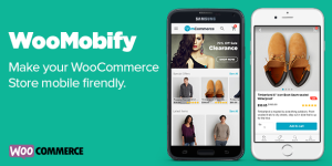 Woomobify is a Woocommerce Mobile Plugin that detects when a visitor from a mobile device visits your site