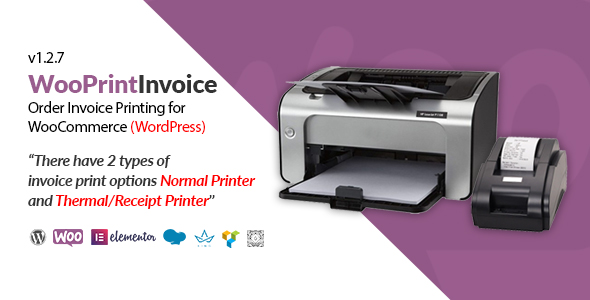 WooPrintInvoice  Order Invoice Printing for WooCommerce is a WooCommerce add-on for print order invoices