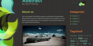 Discover the WooThemes Abstract Premium Theme