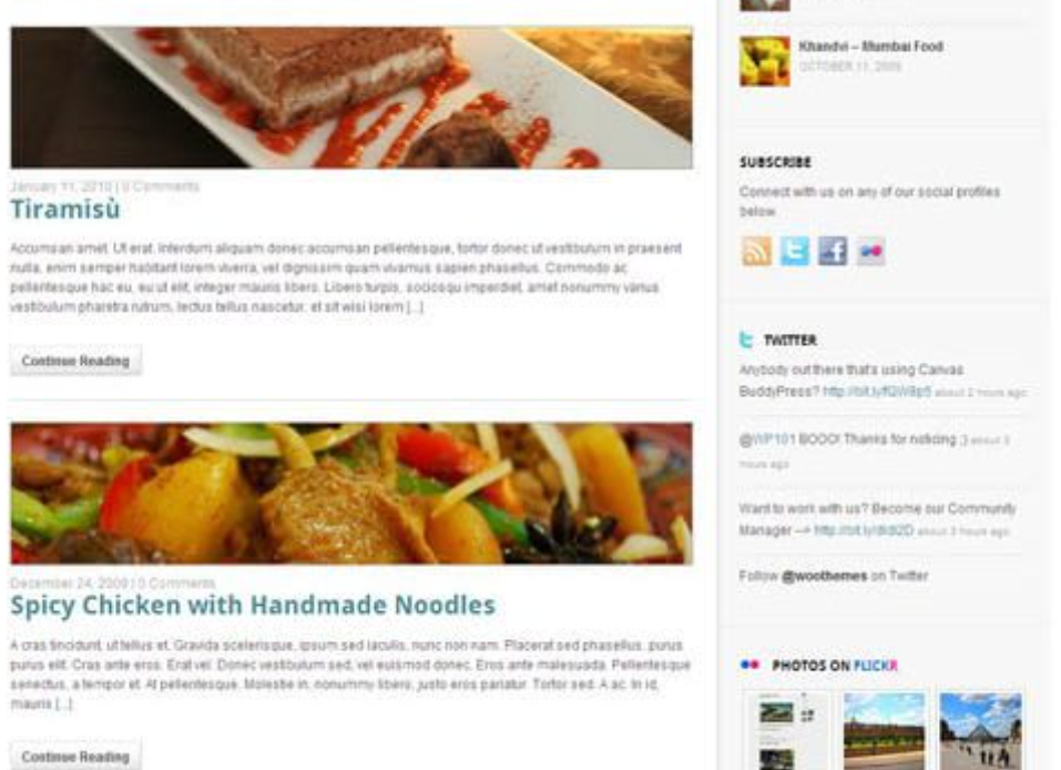 Discover the WooThemes Delicious Magazine Premium Theme