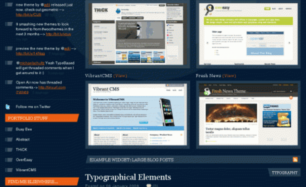 Discover the WooThemes Geometric Premium Theme