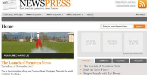 Discover the WooThemes Newspress Premium Theme