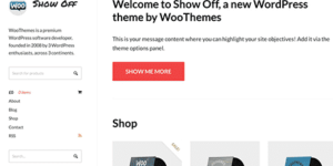 Discover WooThemes Showoff Premium Theme