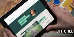 Discover the WooThemes Stitched Premium Theme