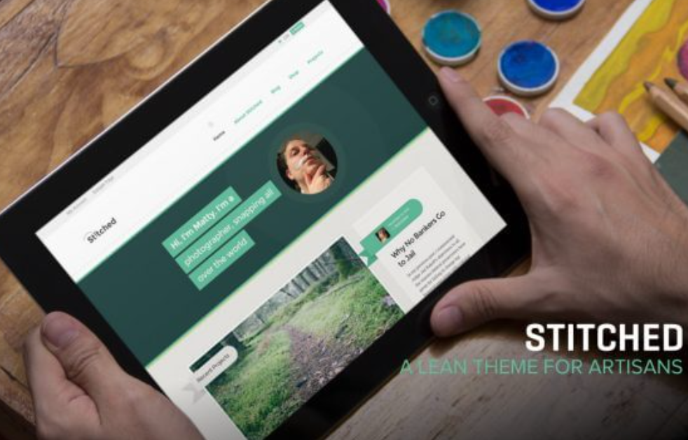 Discover the WooThemes Stitched Premium Theme