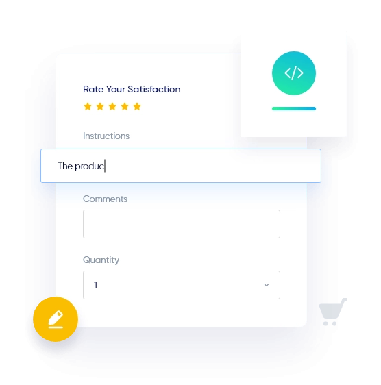 Input Fields  Text Area Add custom product input fields with various types like Text