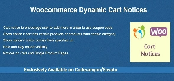 Boost your sales with WooCommerce Dynamic Cart Notices! This powerful plugin displays tailored cart messages based on minimum order amounts