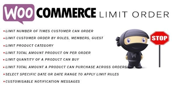 Unlock the power of WooCommerce Limit Order! Control order quantities by customer