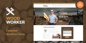 Elevate your carpentry skills online with the WoodWorker WordPress Theme! Responsive