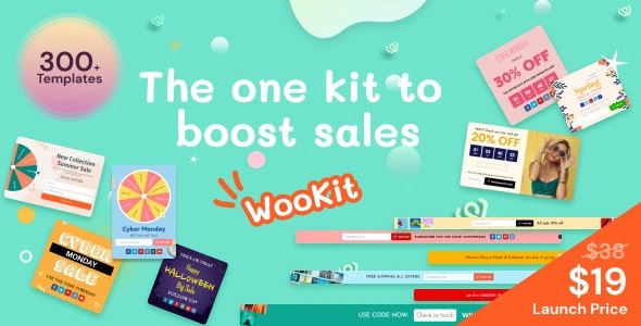 Boost your email list with Wookit Email Popups and Cart Abandonment! Enjoy customizable templates