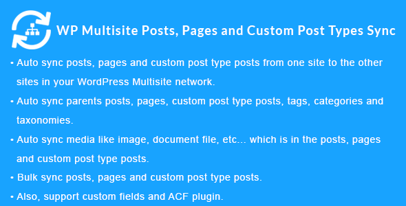 WordPress Multisite User Sync/Unsync plugin can sync/unsync users from one site (blog) to the other sites (blogs) in your WordPress Multisite Network. Types of WordPress Multisite Network Multi-domains. For example: example.site1