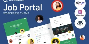 The job portal WordPress theme is the best choice for your business. We recommend paying attention to the new template