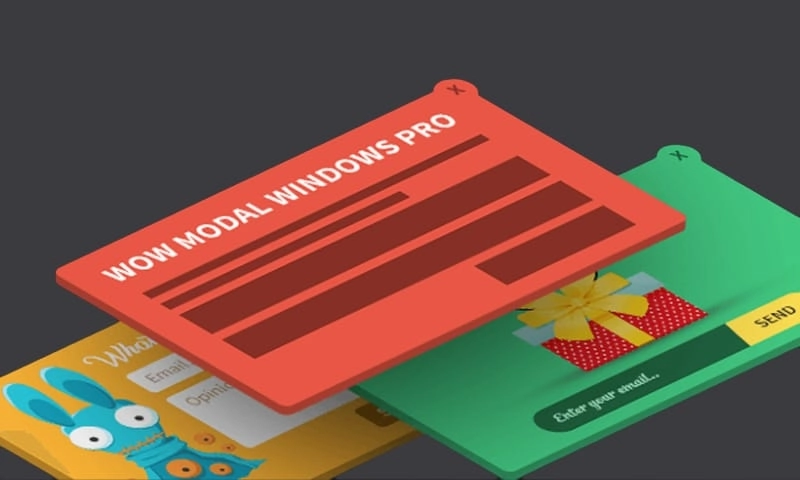 Functional plugin Wow Modal Window Pro for CMS WordPress is designed to ease the process of creating and setting the modal windows on the site. With the help of this plugin