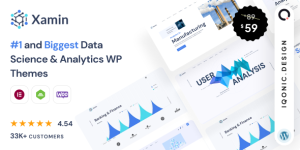 Xamin - Data Science WordPress Landing Page Looking for a powerful and flexible landing page for your data science projects? Look no further! The Xamin - Data Science WordPress Landing Page is your one-stop solution for showcasing data-driven projects