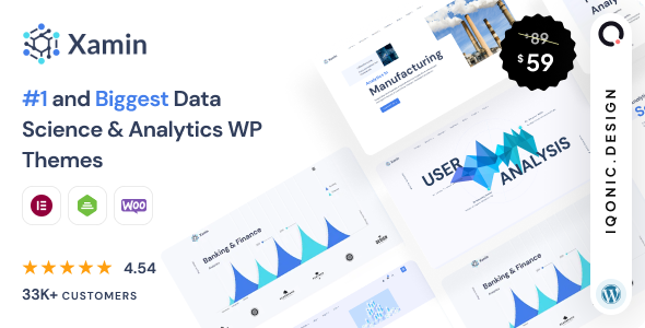 Xamin - Data Science WordPress Landing Page Looking for a powerful and flexible landing page for your data science projects? Look no further! The Xamin - Data Science WordPress Landing Page is your one-stop solution for showcasing data-driven projects