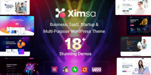 Ximsa is a Startup Agency  SaaS WordPress Theme. It is a modern