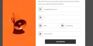 WooCommerce Waitlist lets you track demand for out-of-stock and backordered items