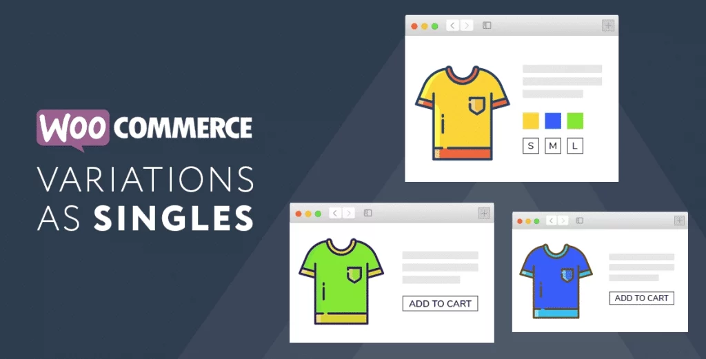 The WooCommerce Variations as Singles plugin empowers you to show variations as simple products on shop