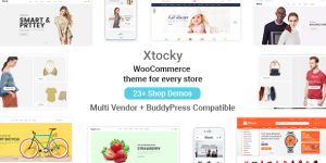 Xtocky - is a professional WooCommerce WordPress theme